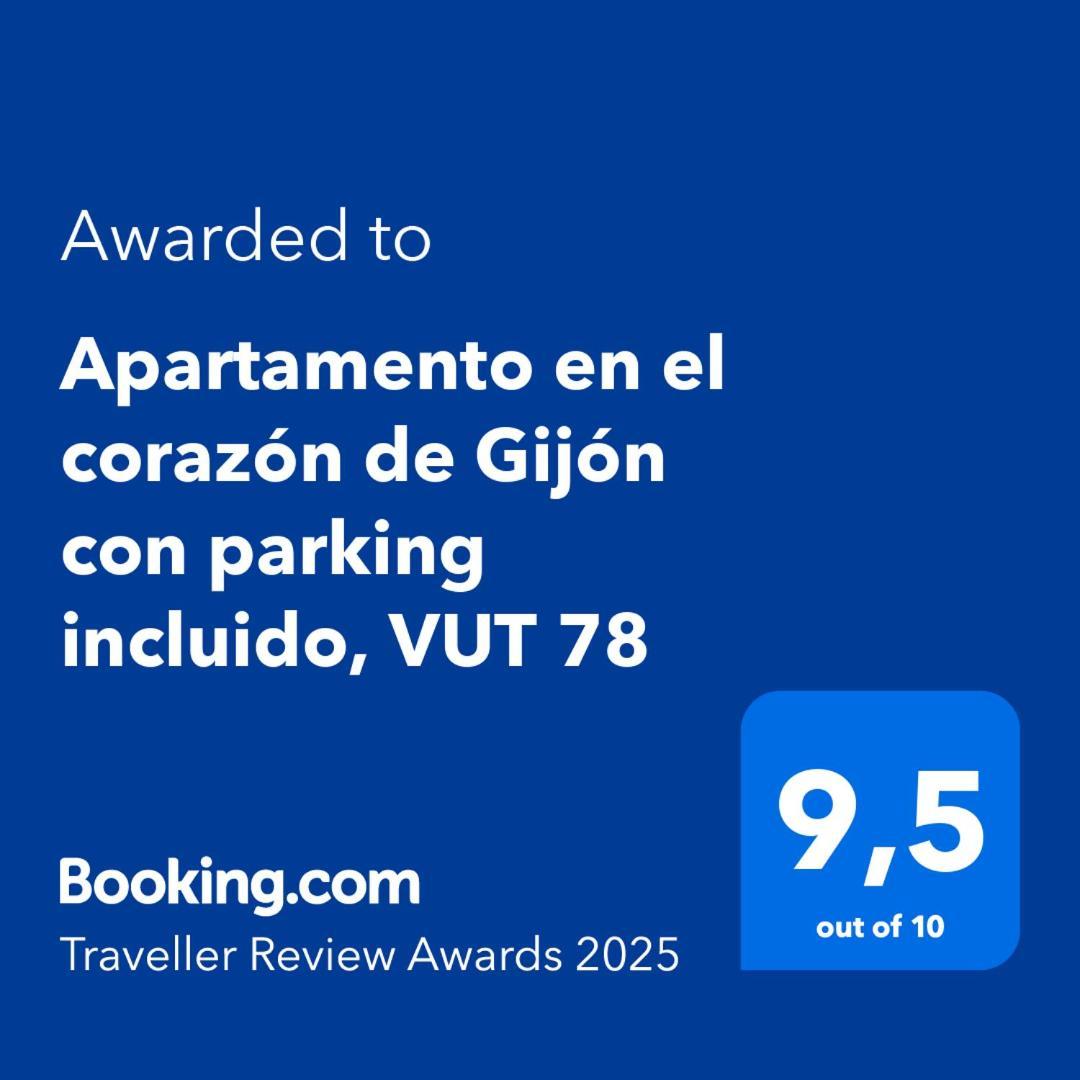 Apartamento En El Corazon De Gijon Con Parking Incluido, Vut 78 Kültér fotó